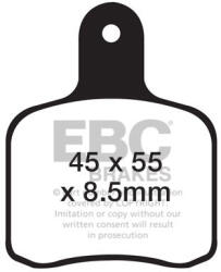 EBC Brakes EBC FA540 karting fékbetét (1 garnitúra/tárcsa) EBC Brakes Egyéb járművek Gokartok és alkatrészek Gokart-fékbetétek