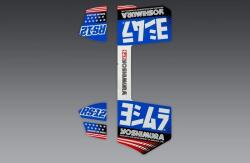 Yoshimura Us YOSHIMURA RS-12 matrica készlet YOSHIMURA US Váz, idomok és járműkiegészítők Matricák és járműdekoráció Egyéb matricák és dekorációs elemek - motomotors - 24 491 Ft