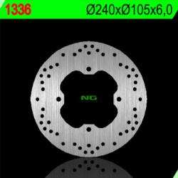 NG Brake Disc NG FÉKEK Fix Fék Tárcsa - 1336 NG Brake Disc Fékrendszer és alkatrészei Fékbetétek, fékpofák és féktárcsák Féktárcsák