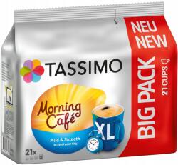 TASSIMO Morning Caffe XL MILD & Smooth 147g 21 db Németországból (8711000852552)