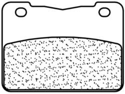 CL BRAKES CL FÉKEK Szinterelt Fékbetétek - 3110MSC CL BRAKES Fékrendszer és alkatrészei Fékbetétek, fékpofák és féktárcsák Tárcsafékbetétek