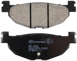 BREMBO 07059 Első fékbetét Yamaha 500 TMAX 2004-2007, 400 Majesty 2005-2013, 250 Majesty 1999-2014, MBK 250 Skyliner 2000-2002 (karbon-kerámia, robogóhoz) BREMBO Fékrendszer és alkatrészei Fékbetétek, fékpof