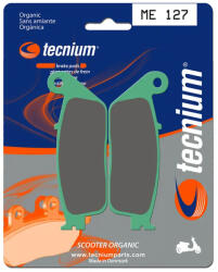 TECNIUM Robogó Organikus Fékbetétek - ME127 TECNIUM Fékrendszer és alkatrészei Fékbetétek, fékpofák és féktárcsák Tárcsafékbetétek