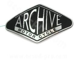 ARCH Blackpearl 125 cc E5 üzemanyagtartály embléma ARCH Váz, idomok és járműkiegészítők Matricák és járműdekoráció Emblémák, jelvények és típusfeliratok