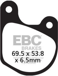 EBC Brakes EBC FA071V V-PAD fékbetét (1 tárcsához) EBC Brakes Fékrendszer és alkatrészei Fékbetétek, fékpofák és féktárcsák Tárcsafékbetétek