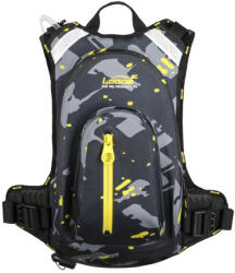 LOBOO motoros hátizsák fekete/szürke/fluo 6L, TPU anyag, vízálló IPX7, 1, 5L camelbag LOBOO Ruházat és védőfelszerelés Motoros hátizsákok és övtáskák Motoros hátizsákok és testtáskák