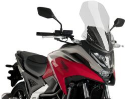 Puig Touring szélvédő Honda NC750X 2021-től, átlátszó Puig Váz, idomok és járműkiegészítők Szélvédők és tartozékaik Szélvédők Motorkerékpár- és robogószélvédők