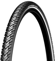 MICHELIN (Vélo) MICHELIN PROTEK CROSS 26 x 1.85 MTB gumiabroncs fekete, merev (47-559), fényvisszaverő csíkkal MICHELIN (Vélo) Egyéb járművek Kerékpározás Kerékpár-alkatrészek Kerékpárkerekek és kerékalkatrészek Keré