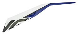 Piaggio (oem) PIAGGIO első sárvédő matrica "Genuine Part" Gilera 50 SMT Drifting 2019+ -2H003161- PIAGGIO (OEM) Váz, idomok és járműkiegészítők Matricák és járműdekoráció Egyéb matricák és dekorációs elemek