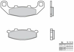 BREMBO utcai szinterezett fém fékbetétek - 07KA11SP BREMBO Fékrendszer és alkatrészei Fékbetétek, fékpofák és féktárcsák Tárcsafékbetétek