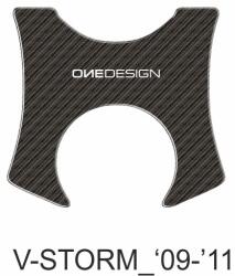 ONEDESIGN V-STORM 2009-2011 kormányfelső matrica ONEDESIGN Váz, idomok és járműkiegészítők Matricák és járműdekoráció Egyéb matricák és dekorációs elemek