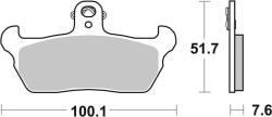 BREMBO Street Carbon-Ceramic fékbetétek - 07BB1606 BREMBO Fékrendszer és alkatrészei Fékbetétek, fékpofák és féktárcsák Tárcsafékbetétek