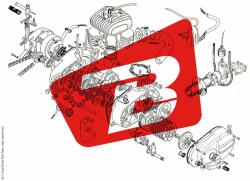XTRIG kormánycsap Yamaha YZ 125/250-hez XTRIG Motoralkatrészek Motorblokk és rögzítése Motorcsavarok és rögzítőelemek