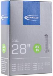 SCHWALBE (Vélo) SCHWALBE 700 x 18-25 belső gumi, Schrader szelep, teljesen alumínium (AV15) SCHWALBE (Vélo) Egyéb járművek Kerékpározás Kerékpár-alkatrészek Kerékpárkerekek és kerékalkatrészek Kerékpár-belső gumik