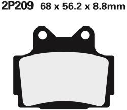 Nissin Off-Road Félig Fémes Fékbetétek - 2P-209GS NISSIN Fékrendszer és alkatrészei Fékbetétek, fékpofák és féktárcsák Tárcsafékbetétek