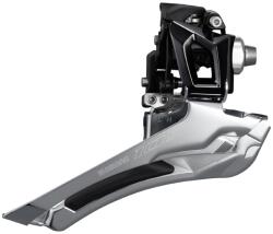 SHIMANO 105 R7000 első váltó országúti kerékpárhoz, 11 sebességes, dupla, 34.9 mm, fekete SHIMANO Egyéb járművek Kerékpározás Kerékpár-alkatrészek Kerékpárfékek és váltórendszerek Kerékpár-elsőváltók