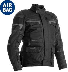 RST Adventure-X Légzsák Bélelt Dzseki Textil - Fekete Méret M RST Ruházat és védőfelszerelés Kabátok Motoros textil-, hálós és vízálló kabátok