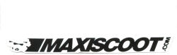 MAXISCOOT matrica 120x14mm fekete/fehér MAXISCOOT Váz, idomok és járműkiegészítők Matricák és járműdekoráció Egyéb matricák és dekorációs elemek
