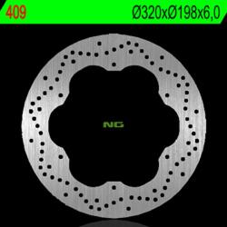 NG Brake Disc NG FÉKEK Fix FékTárcsa - 409 NG Brake Disc Fékrendszer és alkatrészei Fékbetétek, fékpofák és féktárcsák Féktárcsák