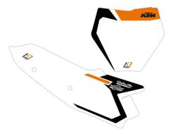 BLACKBIRD KTM Grafikás Számtábla - KTM SX/SXF BLACKBIRD Váz, idomok és járműkiegészítők Matricák és járműdekoráció Egyéb matricák és dekorációs elemek