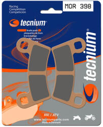 TECNIUM Racing MX/ATV Szintermetál Fékbetétek - MOR398 TECNIUM Fékrendszer és alkatrészei Fékbetétek, fékpofák és féktárcsák Tárcsafékbetétek