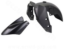 TNTOR első sárvédő, Yamaha TMAX 560cc 2022-2024, Tech Black (2 darabos szett) TNTOR Váz, idomok és járműkiegészítők Motorkerékpár- és robogó-sárvédők Komplett motorkerékpár- és robogó-sárvédők