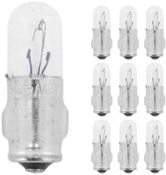 Flösser 12V 2W T4W BA7S foglalatú átlátszó helyzetjelző izzó (10 db/csomag) FLOSSER Elektromos alkatrészek Világítás és fényjelzés Izzók Jelző- és műszerizzók BA7s műszerizzók