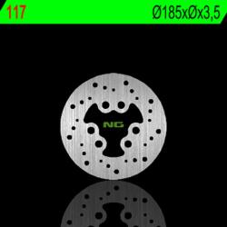 NG Brake Disc NG FÉKEK Fix Fék Tárcsa - 117 NG Brake Disc Fékrendszer és alkatrészei Fékbetétek, fékpofák és féktárcsák Féktárcsák