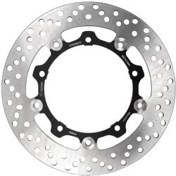NEWFREN DF4089AFC első féktárcsa, Yamaha 530 TMAX 2012+, 500 TMAX 2004/2007, 400 MAJESTY 2005-2011, 400 XMAX 2013-2017, 560 TMAX 2020+ (külső: 267mm, belső: 132, 6mm, 5 furat) NEWFREN Fékrendszer és alkatrész