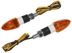 Replay MICRO "ARROW" univerzális irányjelző pár, narancssárga/átlátszó, izzós, CEE engedéllyel (L 54mm - M 20mm - Sz 22mm) REPLAY Elektromos alkatrészek Világítás és fényjelzés Izzók Egyéb foglalatú járműizz