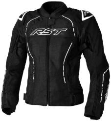 RST Női S1 Mesh CE Textil Dzseki - Fekete/Fehér Méret 3XL RST Ruházat és védőfelszerelés Kabátok Motoros textil-, hálós és vízálló kabátok