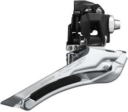 SHIMANO 105 R7100 DI2 első váltó országúti, 12 sebességes, dupla, forrasztható (50-52 fogas lánctányérhoz) SHIMANO Egyéb járművek Kerékpározás Kerékpár-alkatrészek Kerékpárfékek és váltórendszerek Kerékpár-el