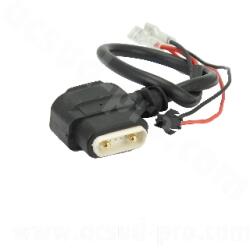 UKAYE Prise Batterie Trottinette akkumulátor csatlakozó (30-as pozíció a robbantott ábrán) UKAYE Egyéb járművek Elektromos rollerek és alkatrészek Elektronika és elektromos rendszer Kábelek, vezetékek és ká