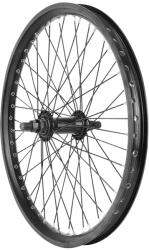 VELOX BMX 20" első kerék, fekete, alu agy, 48 küllő, 14 mm tengely VELOX Egyéb járművek Kerékpározás Kerékpár-alkatrészek Kerékpárkerekek és kerékalkatrészek Komplett kerékpárkerekek és kerékszettek