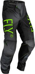 FLY RACING Kinetic Prodigy Ifjúsági Nadrág - Szén/Színű Zöld/Igaz Kék FLY Ruházat és védőfelszerelés Motocross ruházat Motocross nadrágok