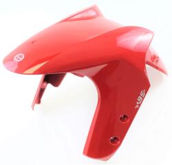 Benelli 65101P10062Z első sárvédő piros, matricával Benelli Váz, idomok és járműkiegészítők Motorkerékpár- és robogó-sárvédők Komplett motorkerékpár- és robogó-sárvédők