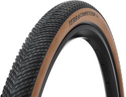 CONTINENTAL (Vélo) CONTINENTAL TERRA COMPETITION Trail 700 x 45 gravel gumiabroncs fekete/barna oldalfal Tubeless Ready TS (45-622) VAE kompatibilis CONTINENTAL (Vélo) Egyéb járművek Kerékpározás Kerékpár-alkatrészek Ke