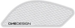 ONEDESIGN HDR oldalsó tapadó tankpad univerzális 240x90 mm, átlátszó ONEDESIGN Váz, idomok és járműkiegészítők Üzemanyagtartályok és tartozékaik Tankpadok és védőfóliák