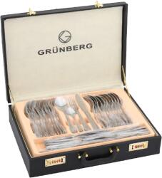Grunberg Set tacamuri din inox, 72 piese, Grunberg, cu diplomat negru, GR272/3 (GR272/3) Tacam