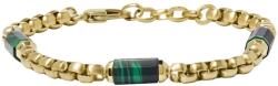 Fossil Bratara Fossil Steel Man cu malachit JF04571710