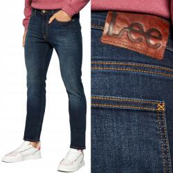 Lee Luke slim True Authentic erősen szűkített sötét farmer nadrág W28 L32 (L719GCBY)