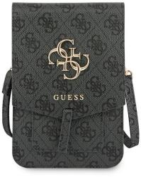 GUESS Geanta universala Guess 4G Big Logo, 16 x 10 cm, 6 compartimente, Gri (3666339005429)