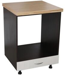 Spectral Mobila Corp pentru cuptor incorporabil cu sertar Sofia, cu blat artar, 60 x 85 x 60 cm