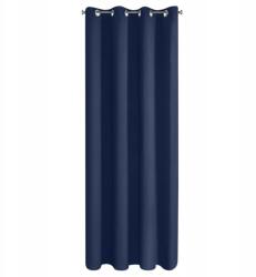 Design 91 Készfüggöny Parisa 135x250 cm sötétkék blackout glamour sima (396261)