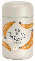 Suavinex Go Natural acél ebéd termosz 400 ml (2)