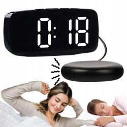 Verk Group Ébresztőóra Elektronikus Óra Vibrációs Pad Led Digitális Hálózati Riasztó (27443)