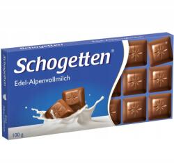 Schogetten Edel-alpenvollmilch tejcsokoládé 100g, Németország (30.11. 2026)