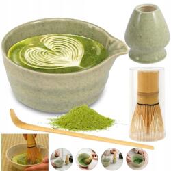  Matcha Teáskészlet 4 Az 1-BEN Matcha Szerelmeseinek Hagyományos Matcha Főzés (6HG5159PK34)