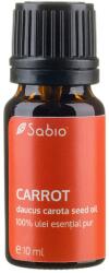 SABIO Ulei esential pur de morcov (daucus carota seed oil), 10ml, Sabio