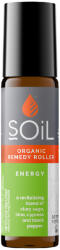 SOiL Roll-on cu uleiuri esetiale pure organice Ecocert energizant Energy, 10ml, Soil